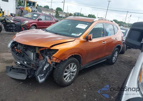2018 Nissan Rogue Sv из США, поврежденный, VIN JN8AT2MV7JW340312